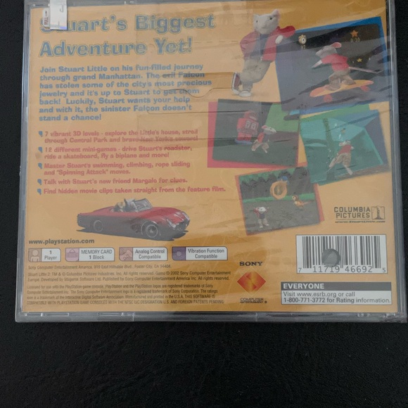 Stuart Little 2 For PlayStation One, PS1 New - Picture 6 of 7